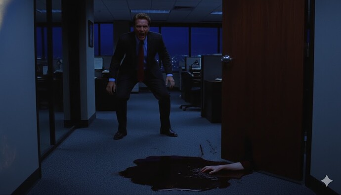 Why me? You stupid sonofabitch. Why???