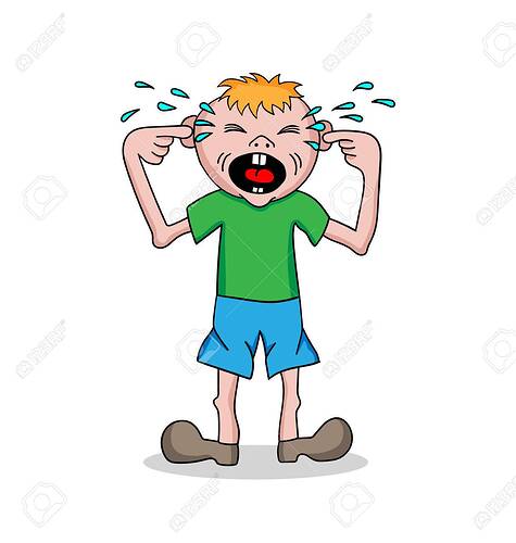 50513828-boy-crying-bitterly-plug-your-ears-vector-illustration