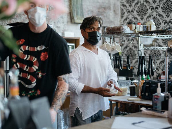 Faizel Khan, who owns a coffee shop, is part of a lawsuit that says Seattle let occupying protesters damage property and stifle revenue in the Capitol Hill neighborhood.