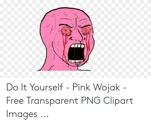do-it-yourself-pink-wojak-free-transparent-png-53344809
